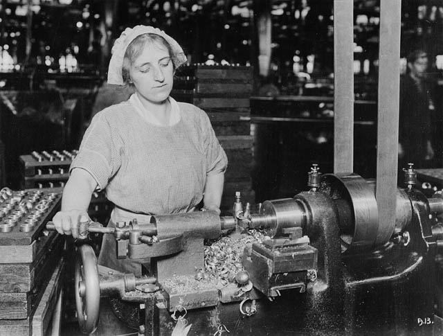 Canada switched to Total War production in 1940. As the men went to war, women entered the factories and began producing the material needed to save the world from fascism.