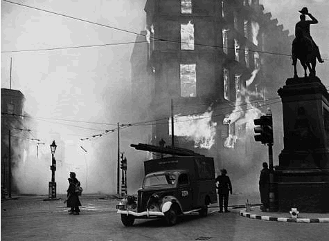 The Blitz, as the bombing of London is known, lasted from September 1940 until spring 1941 and killed 40,000+ British civilians.